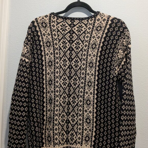Vintage Nomadic Traders Norwegian Style Zip-Up Cardigan - Large - Picture 7 of 8